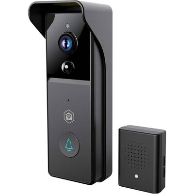 Nedis, Sonnette + interphone, SmartLife Video-Türsprechanlage Batteriebetrieben 3MP Full HD 1296p Cloud Storage (optio (WiFi) Nedis, Sonnette + interphone, SmartLife Video-Türsprechanlage Batteriebetrieben 3MP Full HD 1296p Cloud Storage (optio (WiFi)