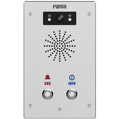 Fanvil, Sonnette + interphone, I16SV-02P Interphone audio SIP (Ethernet, Filaire) Fanvil, Sonnette + interphone, I16SV-02P Interphone audio SIP (Ethernet, Filaire)