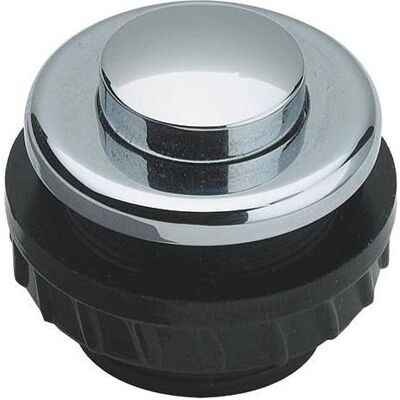 Grothe, Sonnette + interphone, Bouton de sonnette simple 62033 Chro (Filaire) Grothe, Sonnette + interphone, Bouton de sonnette simple 62033 Chro (Filaire)