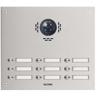 Elcom, Sonnette + interphone, Portier encastré (Filaire) Elcom, Sonnette + interphone, Portier encastré (Filaire)