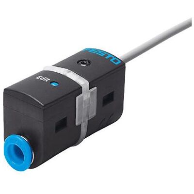 Festo Pressure sensor with cable, 0 to 10 bar, Bouton + interrupteur Festo Pressure sensor with cable, 0 to 10 bar, Bouton + interrupteur