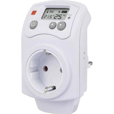Renkforce MH-850T Thermostat d'ambiance Connecteur intermédiaire, Thermostat, Blanc Renkforce MH-850T Thermostat d'ambiance Connecteur intermédiaire, Thermostat, Blanc