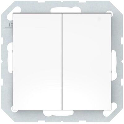 Vila, Interrupteurs éclairage + volets électriques, INTERRUPTEUR 2G LAMPE BLANCHE P510-020-12 QR1000 Vila, Interrupteurs éclairage + volets électriques, INTERRUPTEUR 2G LAMPE BLANCHE P510-020-12 QR1000