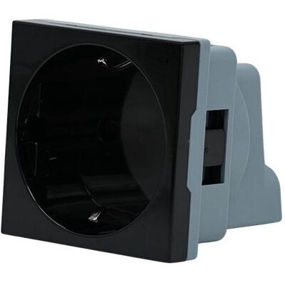 Shelly Socket for Wall Display Stand Black, Hub domotique, Noir Shelly Socket for Wall Display Stand Black, Hub domotique, Noir