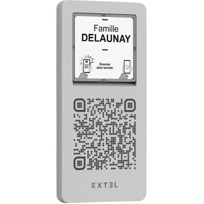 Extel, Sonnette + interphone, Accueillez vos visiteurs avec l'interphone Q-air Umii de. Grâce à son code QR gravé (Sans fil, WiFi) Extel, Sonnette + interphone, Accueillez vos visiteurs avec l'interphone Q-air Umii de. Grâce à son code QR gravé (Sans fil, WiFi)