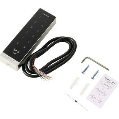 Sygonix, Système de contrôle d’accès, SY-7372600 Clavier à code avec RFID, montage en saillie, 12 V/CC, 18 V/CC, IP66, avec éclairage (Smartphone) Sygonix, Système de contrôle d’accès, SY-7372600 Clavier à code avec RFID, montage en saillie, 12 V/CC, 18 V/CC, IP66, avec éclairage (Smartphone)