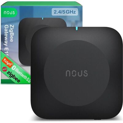 Nous E15 ZigBee Smart Gateway WiFi 2.4/5GHZ, Hub domotique, Multicolore Nous E15 ZigBee Smart Gateway WiFi 2.4/5GHZ, Hub domotique, Multicolore