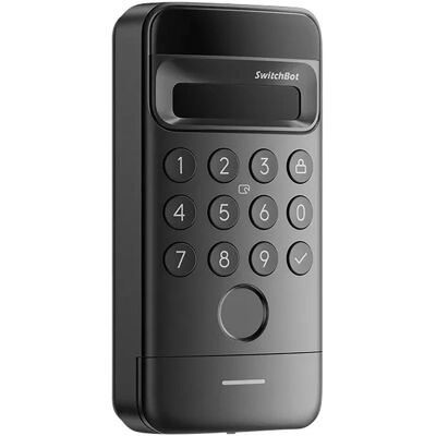 SwitchBot, Système de contrôle d’accès, Keypad Vision (Combinaison électronique de chiffres, Empreinte digitale, Reconnaissance des visages) SwitchBot, Système de contrôle d’accès, Keypad Vision (Combinaison électronique de chiffres, Empreinte digitale, Reconnaissance des visages)