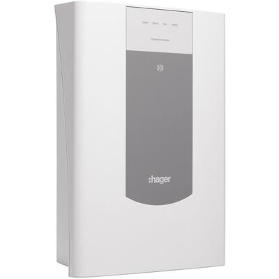 Hager RFR102D Répéteur Sans Fil - Amplificateur de Portée Hager RFR102D Répéteur Sans Fil - Amplificateur de Portée