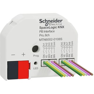 Merten, Détecteur de mouvements, MTN6002-0108S Binäreingang KNX UP LED 8f Merten, Détecteur de mouvements, MTN6002-0108S Binäreingang KNX UP LED 8f
