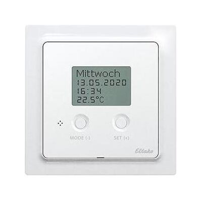 Eltako FTAF55ED/230V-am Régulateur de température Portée maximale (en champ libre) 30m, Thermostat, Noir Eltako FTAF55ED/230V-am Régulateur de température Portée maximale (en champ libre) 30m, Thermostat, Noir