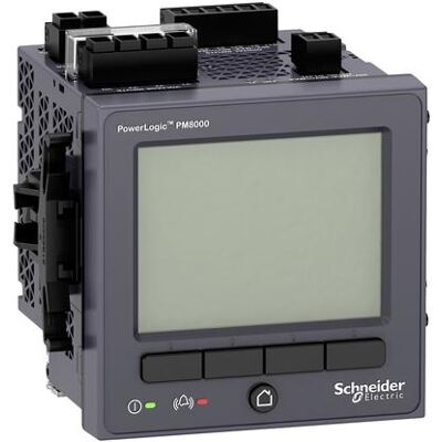 Schneider, Compteur de courant, Analyseur de puissance ION classe A, PowerLogic PM8310, Advanced, écran intégré, 512 MB, 512 Schneider, Compteur de courant, Analyseur de puissance ION classe A, PowerLogic PM8310, Advanced, écran intégré, 512 MB, 512