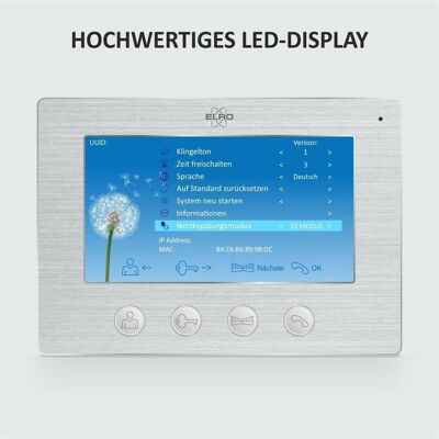Elro, Sonnette + interphone, Citofono Video IP WiFi (Ethernet, WiFi) Elro, Sonnette + interphone, Citofono Video IP WiFi (Ethernet, WiFi)