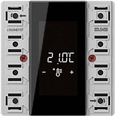 JUNG Contrôleur d'espace KNX, Thermostat, Blanc JUNG Contrôleur d'espace KNX, Thermostat, Blanc