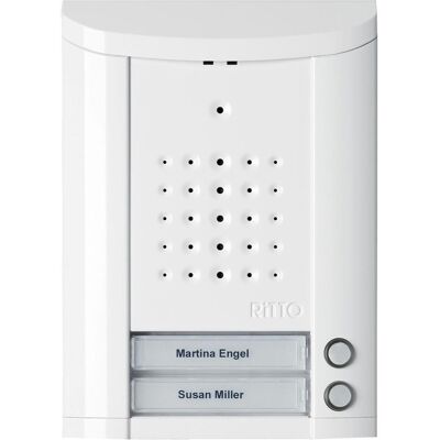 Ritto, Sonnette + interphone, Portier Electric ws Entravox 2 touches (Câblé) Ritto, Sonnette + interphone, Portier Electric ws Entravox 2 touches (Câblé)
