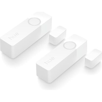 Philips Hue, Protection contre le cambriolage + système d'alarme, Capteur de contact Secure, lot de 2 Philips Hue, Protection contre le cambriolage + système d'alarme, Capteur de contact Secure, lot de 2