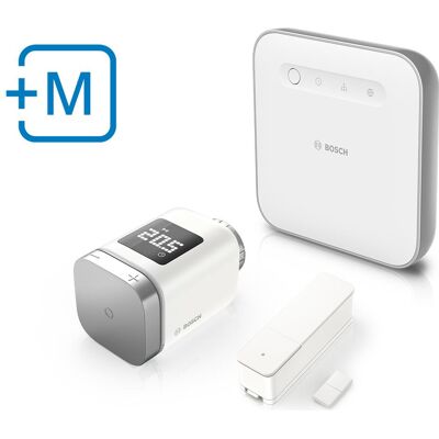 Set de contrôle de chauffage intelligent Bosch - Économies d'énergie et contrôle par application Set de contrôle de chauffage intelligent Bosch - Économies d'énergie et contrôle par application