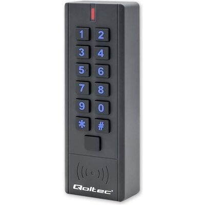 Qoltec, Système de contrôle d’accès, 52441 Code lock HYPERION w/ RFID (Combinaison électronique de chiffres) Qoltec, Système de contrôle d’accès, 52441 Code lock HYPERION w/ RFID (Combinaison électronique de chiffres)