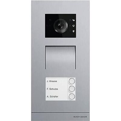 Busch-Jaeger, Sonnette + interphone, H81381P3-S-03 (Ethernet, Filaire) Busch-Jaeger, Sonnette + interphone, H81381P3-S-03 (Ethernet, Filaire)