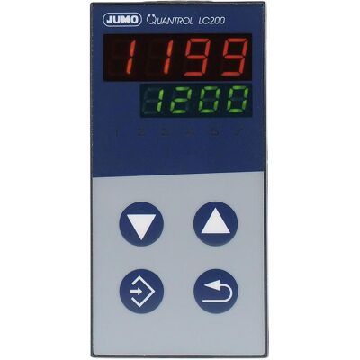 Jumo PID Controller 48x96mm 110-240Vac, Thermostat, Multicolore Jumo PID Controller 48x96mm 110-240Vac, Thermostat, Multicolore