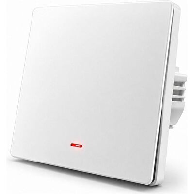 Qoltec, Interrupteurs éclairage + volets électriques, Interrupteur intelligent à 1 canal avec minuterie Wi-Fi Tuya Smart Life, blanc Qoltec, Interrupteurs éclairage + volets électriques, Interrupteur intelligent à 1 canal avec minuterie Wi-Fi Tuya Smart Life, blanc