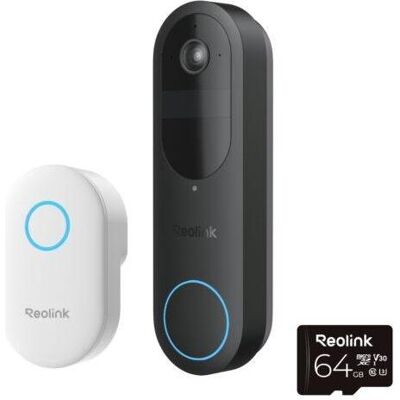Reolink, Sonnette + interphone, Sonnette de porte vidéo (WiFi) Reolink, Sonnette + interphone, Sonnette de porte vidéo (WiFi)