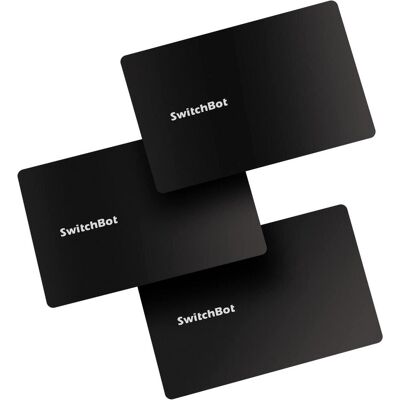 SwitchBot, Système de contrôle d’accès, Keycard Keycard f??r Keypad Touch 3er Pack sw (Carte clé) SwitchBot, Système de contrôle d’accès, Keycard Keycard f??r Keypad Touch 3er Pack sw (Carte clé)