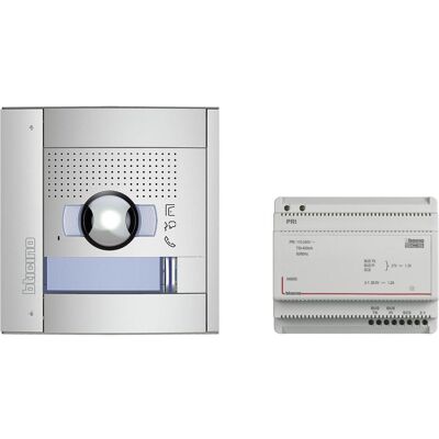 Bticino, Sonnette + interphone, Unterputz-Türstation SFERA Allmetal mit optimierter 5 Megapixel Weitwinkel-Farbkamera (Filaire) Bticino, Sonnette + interphone, Unterputz-Türstation SFERA Allmetal mit optimierter 5 Megapixel Weitwinkel-Farbkamera (Filaire)