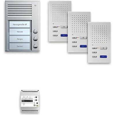 Système d'Interphone Technisat PPAF03-EN/02 Blanc - Système d'Interphone Système d'Interphone Technisat PPAF03-EN/02 Blanc - Système d'Interphone