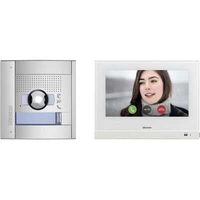 Bticino, Sonnette + interphone, VIDEO SET MIT TÜRSTATION SFERA (905227 FLEXONE) (Filaire, WiFi) Bticino, Sonnette + interphone, VIDEO SET MIT TÜRSTATION SFERA (905227 FLEXONE) (Filaire, WiFi)