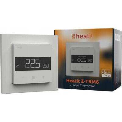 Heatit Z-TRM6 3600W, Thermostat, Blanc Heatit Z-TRM6 3600W, Thermostat, Blanc