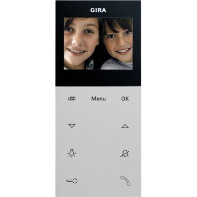 Gira, Sonnette + interphone, Portier vidéo 1239015 AP Plus Sys 55 gris (Filaire) Gira, Sonnette + interphone, Portier vidéo 1239015 AP Plus Sys 55 gris (Filaire)