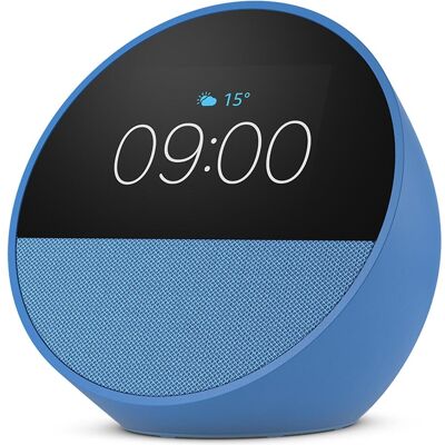 Amazon Echo Spot (2024) (Amazon Alexa), Enceinte connectée, Bleu Amazon Echo Spot (2024) (Amazon Alexa), Enceinte connectée, Bleu