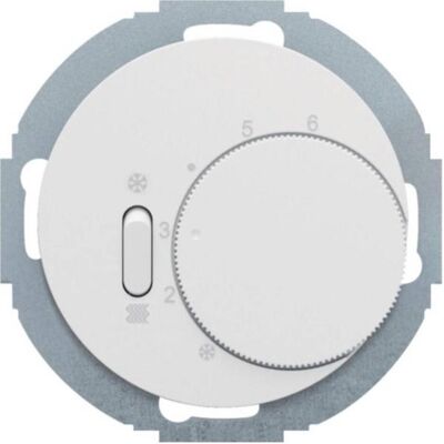Hager WLN5029WG Régulateur de température, 1 pièce, Thermostat, Blanc Hager WLN5029WG Régulateur de température, 1 pièce, Thermostat, Blanc