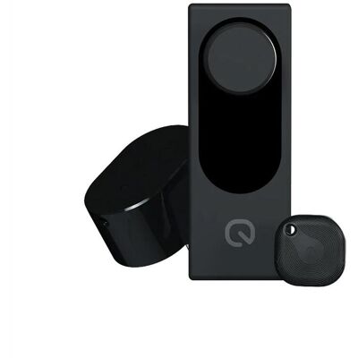 Shelly, Système de contrôle d’accès, Serrure de porte LOQED noire (Carte clé, Combinaison électronique de chiffres, Smartphone) Shelly, Système de contrôle d’accès, Serrure de porte LOQED noire (Carte clé, Combinaison électronique de chiffres, Smartphone)