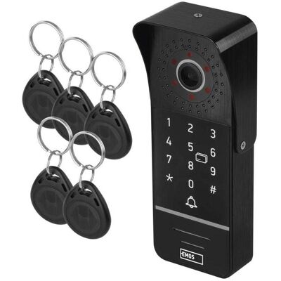 Emos, Sonnette + interphone, Unité de caméra couleur EM-10AHD KEY-1 (Filaire) Emos, Sonnette + interphone, Unité de caméra couleur EM-10AHD KEY-1 (Filaire)