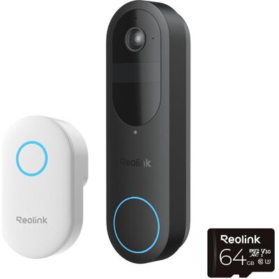 Reolink D340B Système d'Interphone Vidéo 4 MP Noir - Système d'Interphone Vidéo Reolink D340B Système d'Interphone Vidéo 4 MP Noir - Système d'Interphone Vidéo