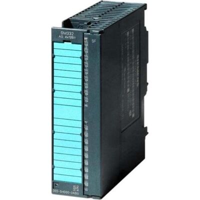 Siemens Simatic S7-300 SM332 4AA U/I 11/12Bit, Thermostat, Multicolore Siemens Simatic S7-300 SM332 4AA U/I 11/12Bit, Thermostat, Multicolore
