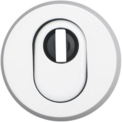Abus, Protection contre le cambriolage + système d'alarme, RHZS415 W EK Rosace de protection, blanc Abus, Protection contre le cambriolage + système d'alarme, RHZS415 W EK Rosace de protection, blanc