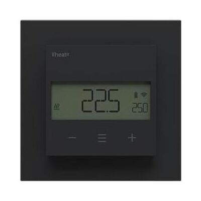 Heatit HEAE4512691 - Z-Temp3 Thermostat à pile série 800 (Noir mat), Thermostat, Noir Heatit HEAE4512691 - Z-Temp3 Thermostat à pile série 800 (Noir mat), Thermostat, Noir