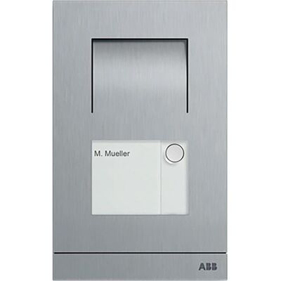 Busch-Jaeger, Sonnette + interphone, BJ Station extérieure audioA21051P1-A-031-fach (Filaire) Busch-Jaeger, Sonnette + interphone, BJ Station extérieure audioA21051P1-A-031-fach (Filaire)