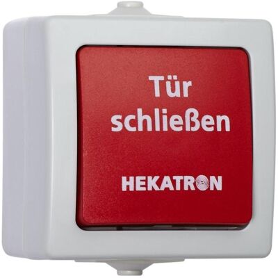 Hekatron, Alarme, GmbH Bouton-poussoir de déclenchement manuel pour montage apparent IP44 HAT 03 Hekatron, Alarme, GmbH Bouton-poussoir de déclenchement manuel pour montage apparent IP44 HAT 03