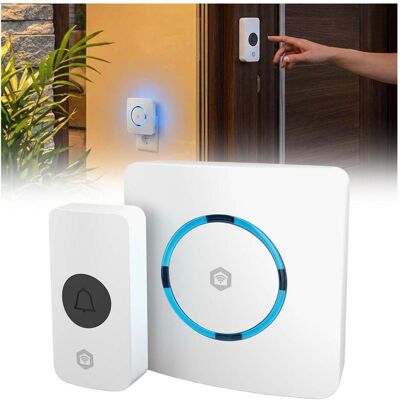 Nedis, Sonnette + interphone, SmartLife Gong (Radio 433 MHz, WiFi) Nedis, Sonnette + interphone, SmartLife Gong (Radio 433 MHz, WiFi)