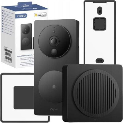 Aqara, Sonnette + interphone, Portier vidéo intelligent G4 (WiFi) Aqara, Sonnette + interphone, Portier vidéo intelligent G4 (WiFi)