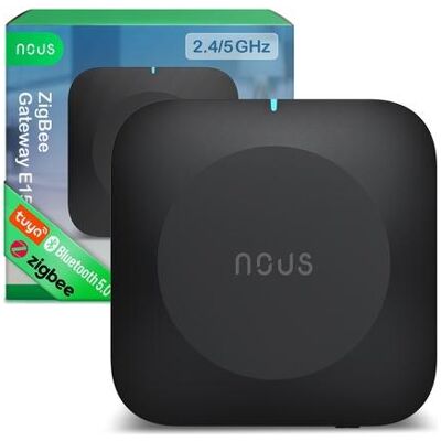 Nous E15 ZigBee Smart Gateway WiFi 2.4/5GHZ, Hub domotique, Multicolore Nous E15 ZigBee Smart Gateway WiFi 2.4/5GHZ, Hub domotique, Multicolore