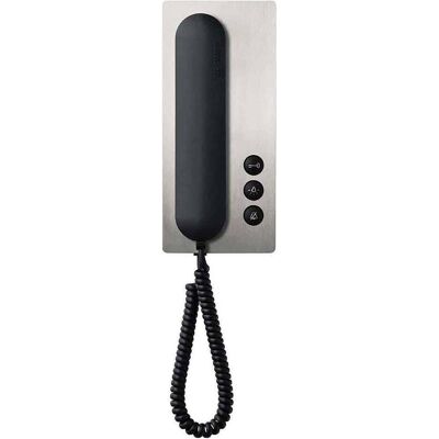 Siedle HTS 811-01 E/S Interphone - Acier Inoxydable Noir Siedle HTS 811-01 E/S Interphone - Acier Inoxydable Noir