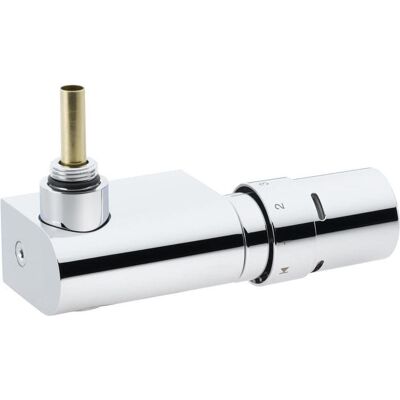 Danfoss Elément thermostatique VHX, RTX Mono angle, chromé, Thermostat, Argent Danfoss Elément thermostatique VHX, RTX Mono angle, chromé, Thermostat, Argent
