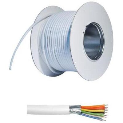 Abus, Protection contre le cambriolage + système d'alarme, Câble d'alarme 100m 8 fils AZ6361 Abus, Protection contre le cambriolage + système d'alarme, Câble d'alarme 100m 8 fils AZ6361