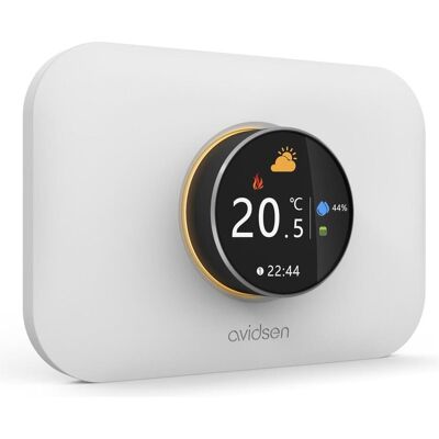 Avidsen 127067 Thermostatkopf elektronisch 5 bis 45 °C, Thermostat, Blanc Avidsen 127067 Thermostatkopf elektronisch 5 bis 45 °C, Thermostat, Blanc
