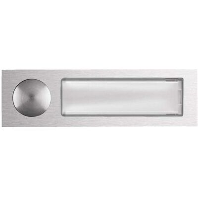 Elcom AV3 EB alu - Interphone avec rétroéclairage Elcom AV3 EB alu - Interphone avec rétroéclairage